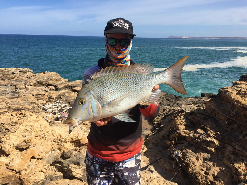 Solo First time at Quobba Fishing Fishing WA